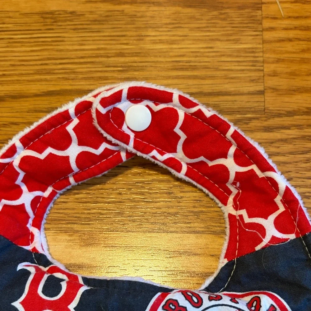 Baby Bib - Red & Navy Kids Accessory